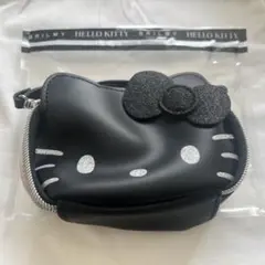 HELLO KITTY × BRILM ブラックポーチ