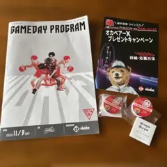 千葉ジェッツ　11月8日ゲームプログラム 協賛社のパンフとスマホグリップ２つ