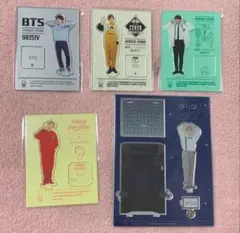 BTS 　テヒョン　テテ　V 公式　アクリルスタンド