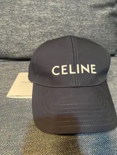 CELINE ベースボールキャップ ネイビーのサムネイル