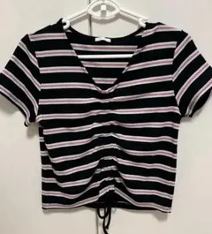 GU マルチボーダーTシャツのサムネイル