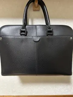 dunhill ダンヒル レザー ビジネスバッグ ブラック A4収納可 - メルカリ