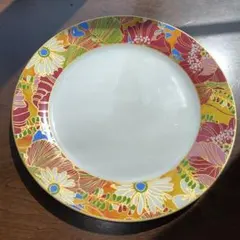 花柄　大皿　5枚セット