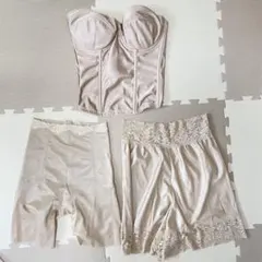 【値下げ】AIMER（エメ）　ブライダルインナー3点セット