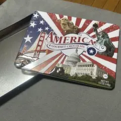 America Gourmet Chocolate 空き缶 小物入れ