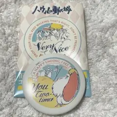 【新品】ジブリ　ハウルの動く城 缶バッチ　ヒン