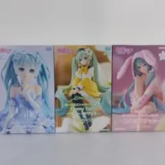 きらりぴか様専用　初音ミク ぬーどるストッパー フィギュア 3体 セット