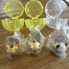 サンリオ カンキャラ ガチャ ポムポムプリン ポチャッコ