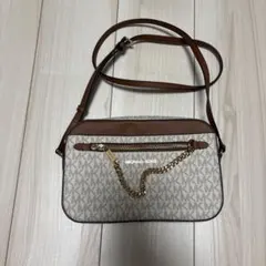 MICHAEL KORS ショルダーバッグ ベージュ/ブラウン