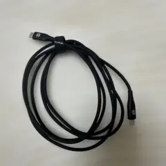 ブラック USB to Lightningケーブル