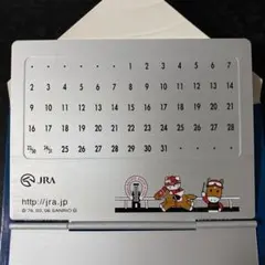 万年カレンダー　キティちゃん　JRA kitty calendar