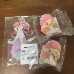 【アイカツ】DMMスクラッチ　アクリルスタンド&ミニフィギュア　友希あいね