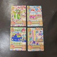 アイカツ レアカード 4枚セット 有栖川おとめ 一ノ瀬かえで