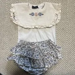 cotocotteベビードレス（ロンパースブルマセット）