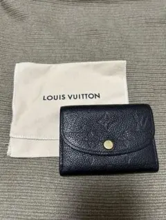 LOUIS VUITTON ヴィトン　ポルトモネロザリ　アンプラント　ノワール
