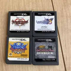 ニンテンドーDSソフト 4本セット