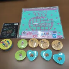 BT21 SHOOKY ハンドタオル 缶バッジ 9点セット