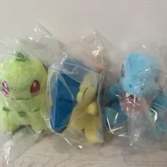 ポケモン 一番くじ ぬいぐるみ ヒトカゲ フシギダネ ゼニガメ 3体