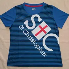 【新品・未使用】テニスウェア セントクリストファー レディース ビッグロゴT