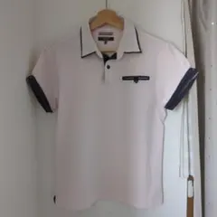 ORIHICAGARAGE 薄ピンク 半袖ポロシャツ Mサイズ