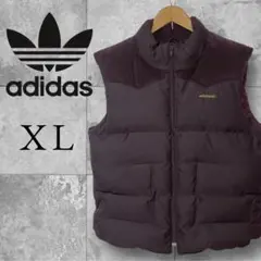 【希少黒タグ】90's〜00'S adidas ダウンベスト コーデュロイ XL