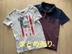 トミーヒルフィガー　2枚セット　ポロシャツ　Tシャツ　キッズ　半袖