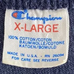 USA製 チャンピオン トリコタグ 3連 カレッジ プリント Tシャツ 80s