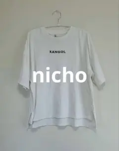 KANGOL with VIS 半袖Tシャツ ホワイト レディースのサムネイル