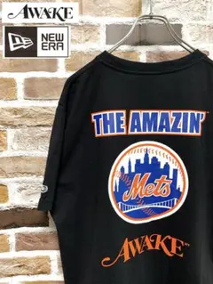 【美品】Awake NY × New Era ニューヨーク・メッツ Tシャツ Lのサムネイル