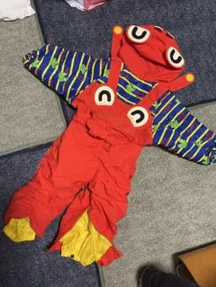 子ども用カエルデザインスキーウェア80