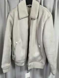 【完売品】ZARA ダブルルフェイス　フェイクスエードジャケット　Sサイズ