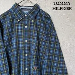 TOMMY HILFIGER トミーヒルフィガー シャツ 長袖 チェック M