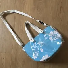 ハワイ限定　DEAN & DELUCA 花柄トートバッグ