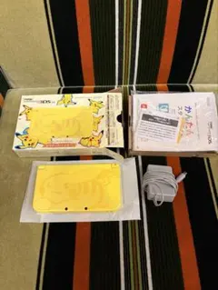 極美品 NEW 3DS LL ピカチュウ 本体 ニンテンドー new3dsll