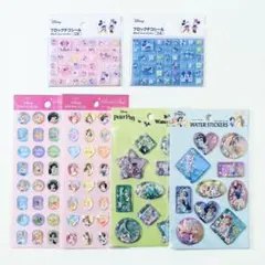 【正規品】セリア　ディズニー　シール　6枚セット