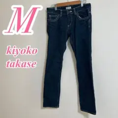 kiyoko takaseキヨコタカセ　ネイビー　デニムパンツ　ラメ　カジュアルのサムネイル