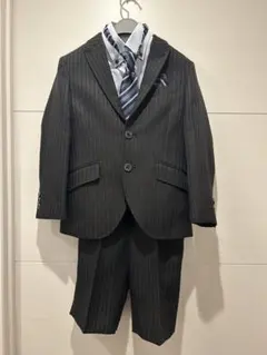 キッズ ストライプ フォーマルスーツ 120cm