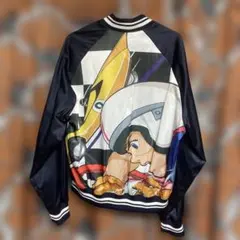 ZARA×Speed Racerコラボナイロンスタジャン 美品