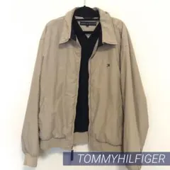 【美品】TOMMY HILFIGER アウター　シンプル　ブルゾン　メンズ　L