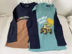 2枚☆クレードスコープ☆長袖カットソー　長袖Tシャツ　120 男の子