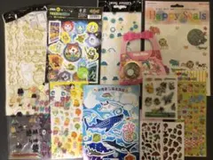 シールまとめ売り ポケモン 妖怪ウォッチ おはじきシールフレーク びわちゃん
