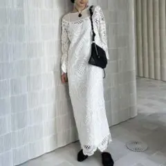 AMERI MEDI INDIAN BIG LACE DRESS