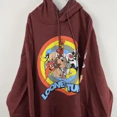 USA古着 looney tunes ルーニートゥーンズ パーカー