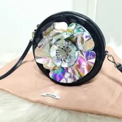 ほぼ未使用☆　miumiu archive bijou flower bag