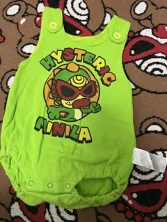 ヒステリックミニ 恐竜サロペット ロンパース