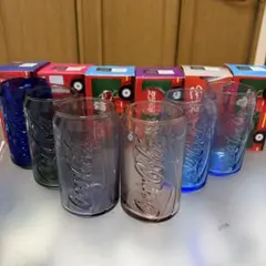 コカ・コーラ コカコーラ マクドナルド 40周年 350ml缶モチーフ グラス