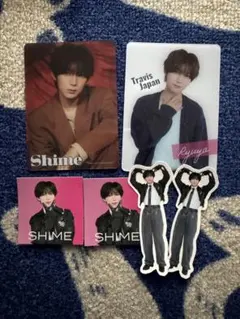 七五三掛龍也トレカ，ステッカー