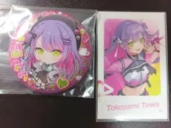 常闇トワ fesチェキ スナック缶バッジセット