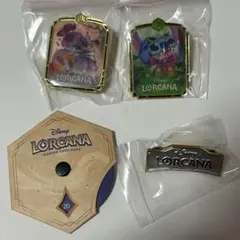 ロルカナ インクランド探訪シーズン ピンバッジ ロアカウンター セット