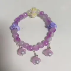 ラプンツェル風 ブレスレット イメージカラー アクセ ハンドメイド① ※他種類有